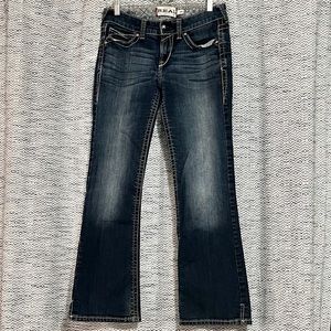 Ariat R.E.A.L. Mid Rise Stretch Original Boot Cut Jean, Women’s 29 Short
